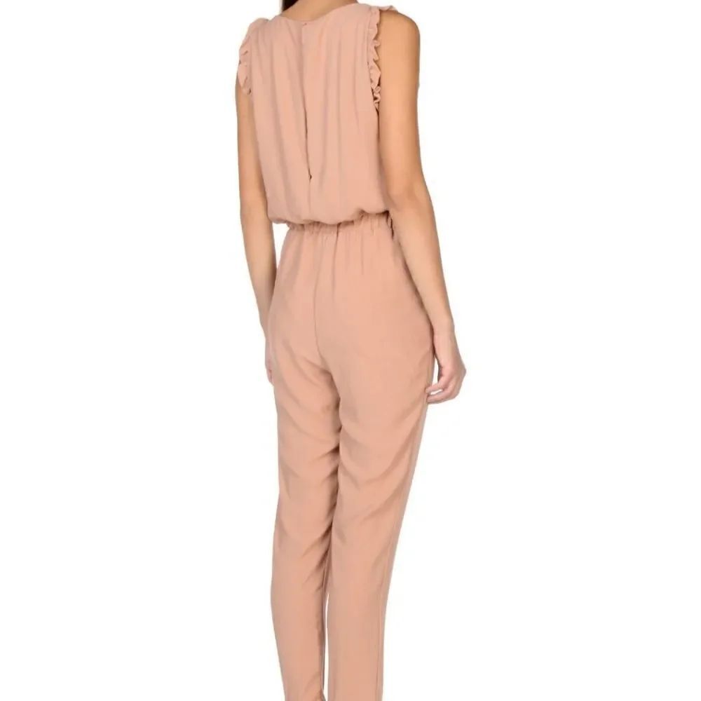 KAOS Ruffle jumpsuit Romper Size 12 L New - Picture 2 of 10